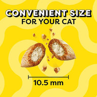 Temptations MixUps Catnip Fever Flavor Crunchy and Soft Cat Treats, 3 oz. Pouch (Pack of 12)