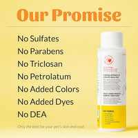 Skout's Honor Probiotic Cat Shampoo & Conditioner with Avocado Oil & Omega-3s, 97% Natural, Paraben & Sulfate-Free, Cruelty-Free, Defend Against Itch, Dryness, Irritation. 16oz, Honeysuckle