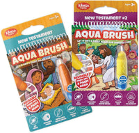 Water Reveal Coloring Scripture Book for Kids. – Fun for Kids & Family - The New Testament 2 Pack