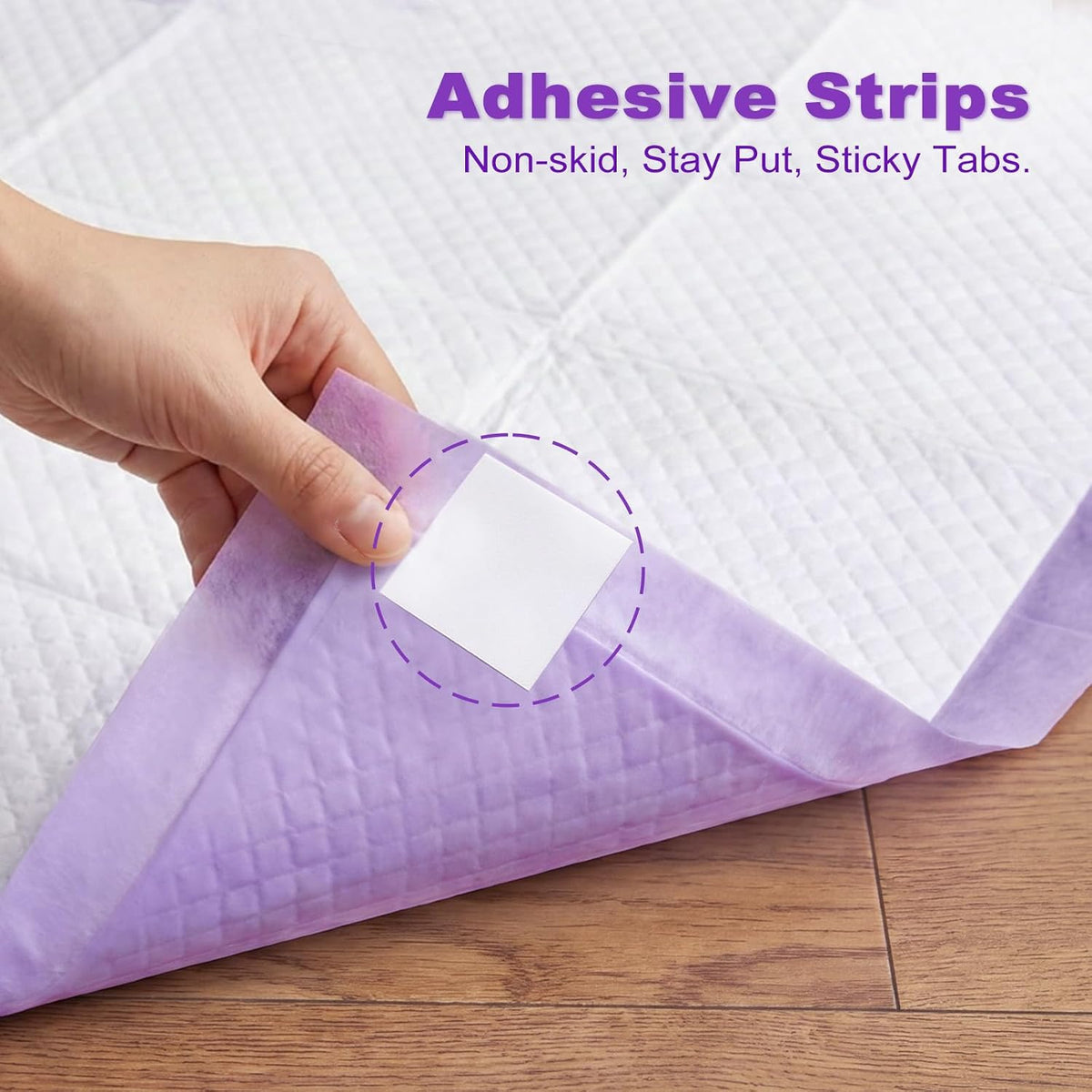 MIZOK Dog Pee Pads Wee Wee Pads Lavender Odor Control XXL 30x36in – Essentials for Dogs - X-Large 30"x36“ 40 Counts - image 4