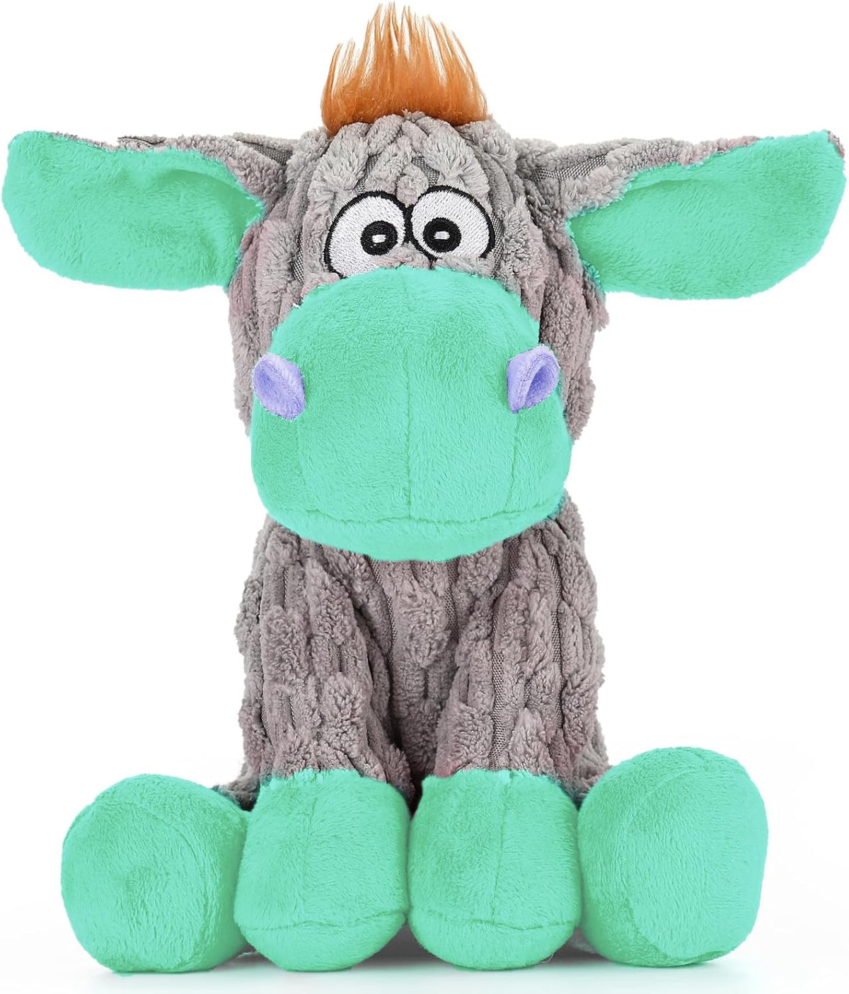 loncoldy Plush Chew Toys for Large Dogs - lake blue
