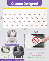 180 Count Automatic Cat Litter Bags for Pet Pivot 11/12 – Daily Care for Cats - 1 Count (Pack of 45) - image 2