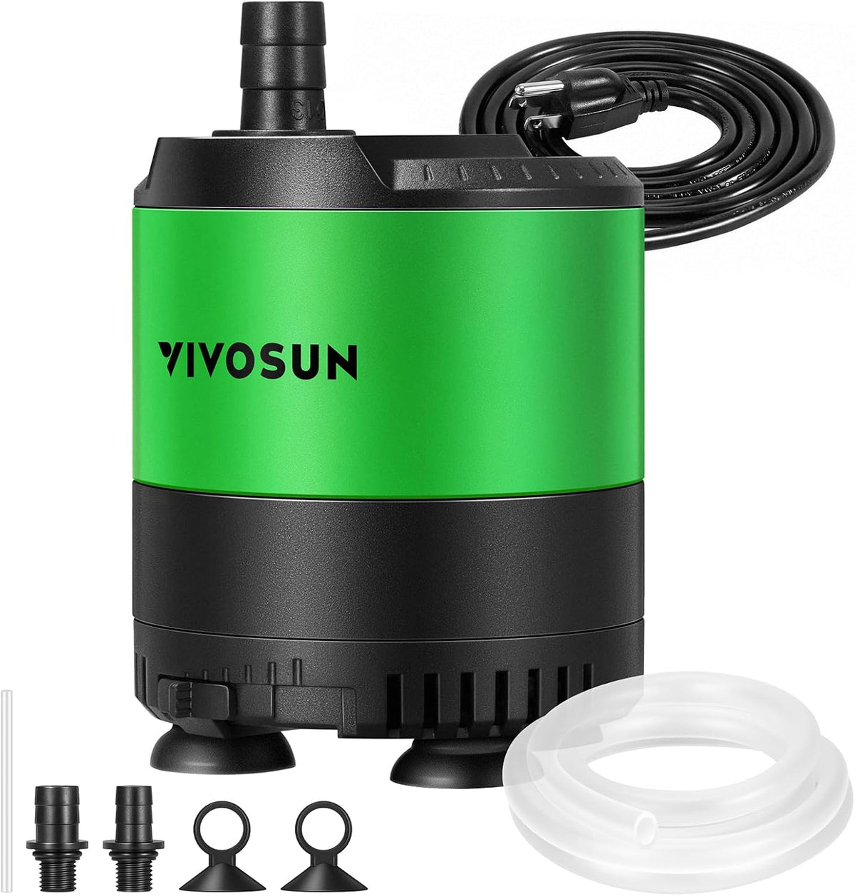 VIVOSUN 400GPH Sub Water Pump for Fish Tank, Pond, Aquarium - 5"×4"-400