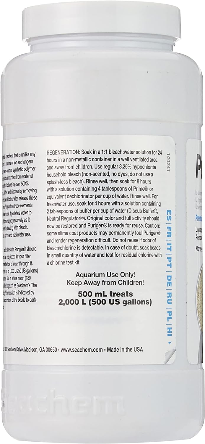 Seachem Purigen Organic Filtration Resin - 500 ml - image 3