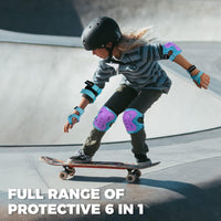BOSONER knee pads for kids set with elbow pads and wrist guards - view 16