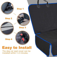 Dog Car Seat Cover for Back Seat - Truck-Blue / Truck Bench-61"W / 1 - image 4