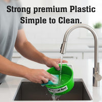 Dog Crate Water Bowl No Spill - Green - image 3