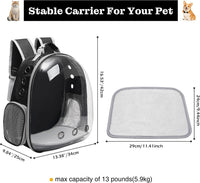 Vivicreate Large Cat Backpack Carrier for Travel and Hiking - image 4