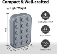 Fidget Toys Adults Magnetic Desk Toy Metal Fidgets Slider - Starry Gray - image 2