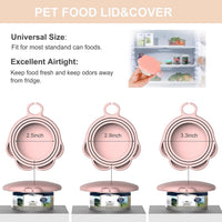 PETPAWLOVELY-3PCS Cat Treat Spoon Squeeze - Pink - 2 Spoons, 1 Lid, 1 Opener - image 3