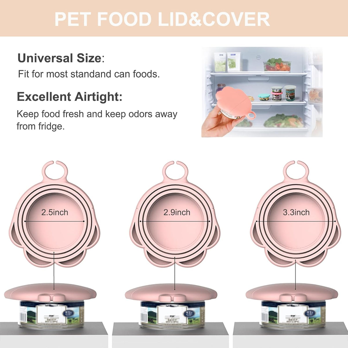 PETPAWLOVELY-3PCS Cat Treat Spoon Squeeze - Pink - 2 Spoons, 1 Lid, 1 Opener - image 3
