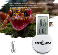 REPTI ZOO Reptile Thermometer Hygrometer with Suction Cup - image 4