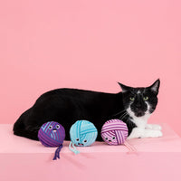 Fringe Studio, Off THE Scales Durable Cotton Canvas Cat Toy - Time to Unwind - image 3