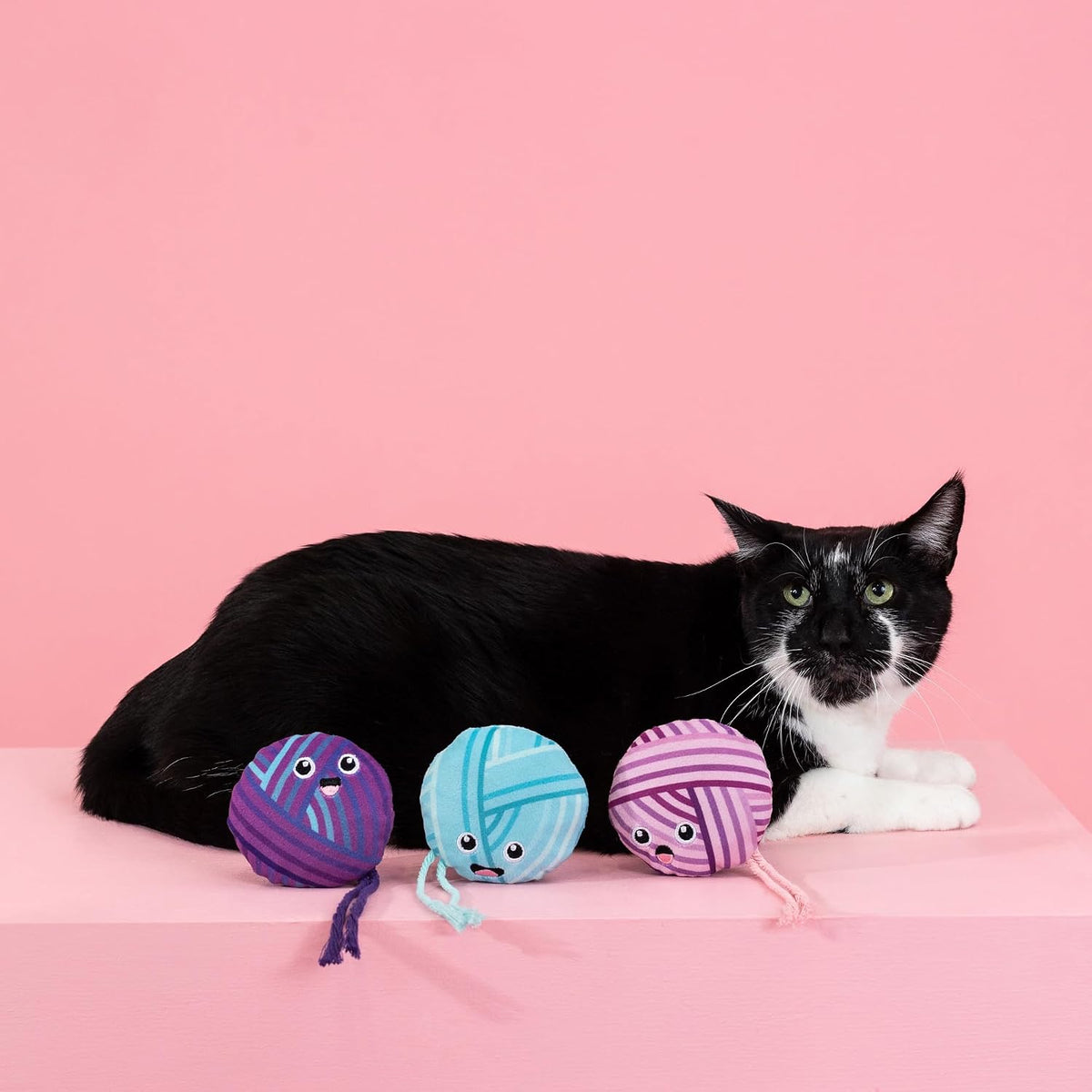 Fringe Studio, Off THE Scales Durable Cotton Canvas Cat Toy - Time to Unwind - image 3