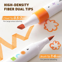 Jar Melo Washable Dual Tip Markers for Kids Ages 4-8 - 36 Colors - image 2