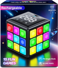 Niufunmal Rechargeable Puzzle Cube with Games