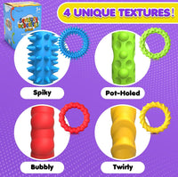 Sensory Toys Fidget Prizes for Kids Adults 4 Pack Stretchy - 8 Pack / 8 - image 4