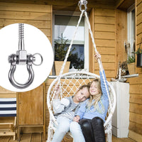 SELEWARE Heavy Duty Swing Hanger - U (5 inch, 2 Pack) - image 3