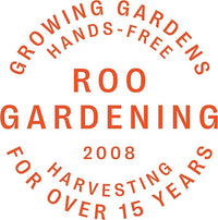 Roo Gardening Apron with Pockets & Harvesting, Picking Pouch - Adjustable, Water-resistant, Washable Canvas Cotton