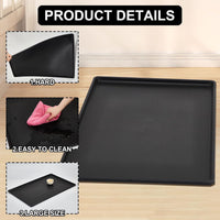 2 Pcs Dog Crate Tray 42" Replacement, Plastic Bottom Pan – Essentials for Dogs - 42" - image 3
