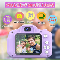 Dylanto Upgrade Kids Selfie Camera - Purple - image 2