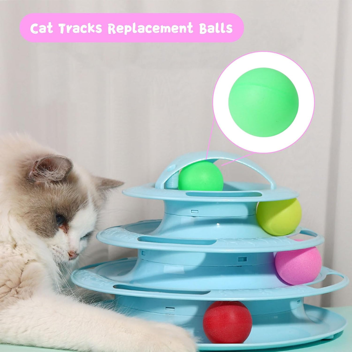Cat Toys for Indoor Cats 40 PCS Kitten Toys – Essentials for Cats - image 2