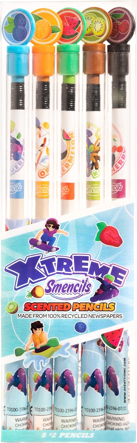 Halloween Smencils, HB #2 Gourmet Scented Pencils - X-Treme - image 3