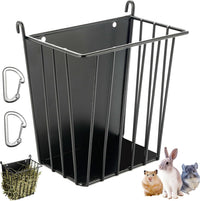 LUAVIARU Upgrades Rabbit Hay Feeder, Guinea Pig Hay Feeder