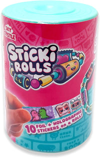 BoxLunch Sticki Rolls blind capsule sticker bracelet with holographic glow in the dark design