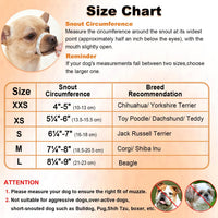 Dog Muzzle for Small Medium Large Dogs Soft Air Mesh Muzzles – Essentials for Dogs - Black / S (Snout 6¼"-7") - image 2