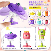 Deekin 100 Pcs Big Eye Animal Spring Launcher Toys - 24 - image 2