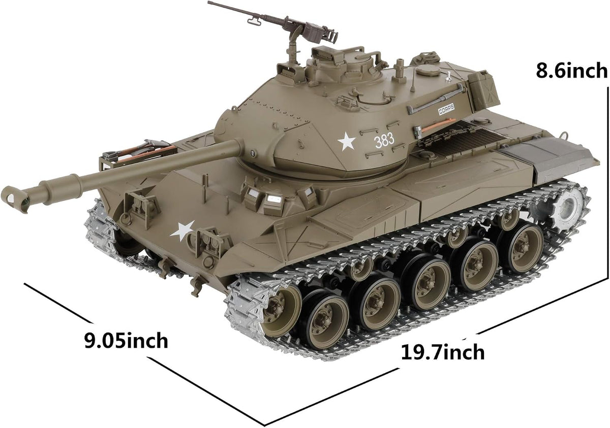 Heng Long 1/16 RC Walker Bulldog tank M41A3, modified edition with metal tracks - view 4