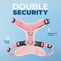 Voyager Step-in Lock Dog Harness, Pink - Harness (Pink) / S (Chest: 15 - 18") - image 2