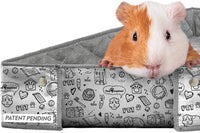 Paw Inspired Critter Box Cage Liner, Raised Sides, C&C 2x4 – Daily Care for Small Pets - C&C 2x4 (14" Grids)