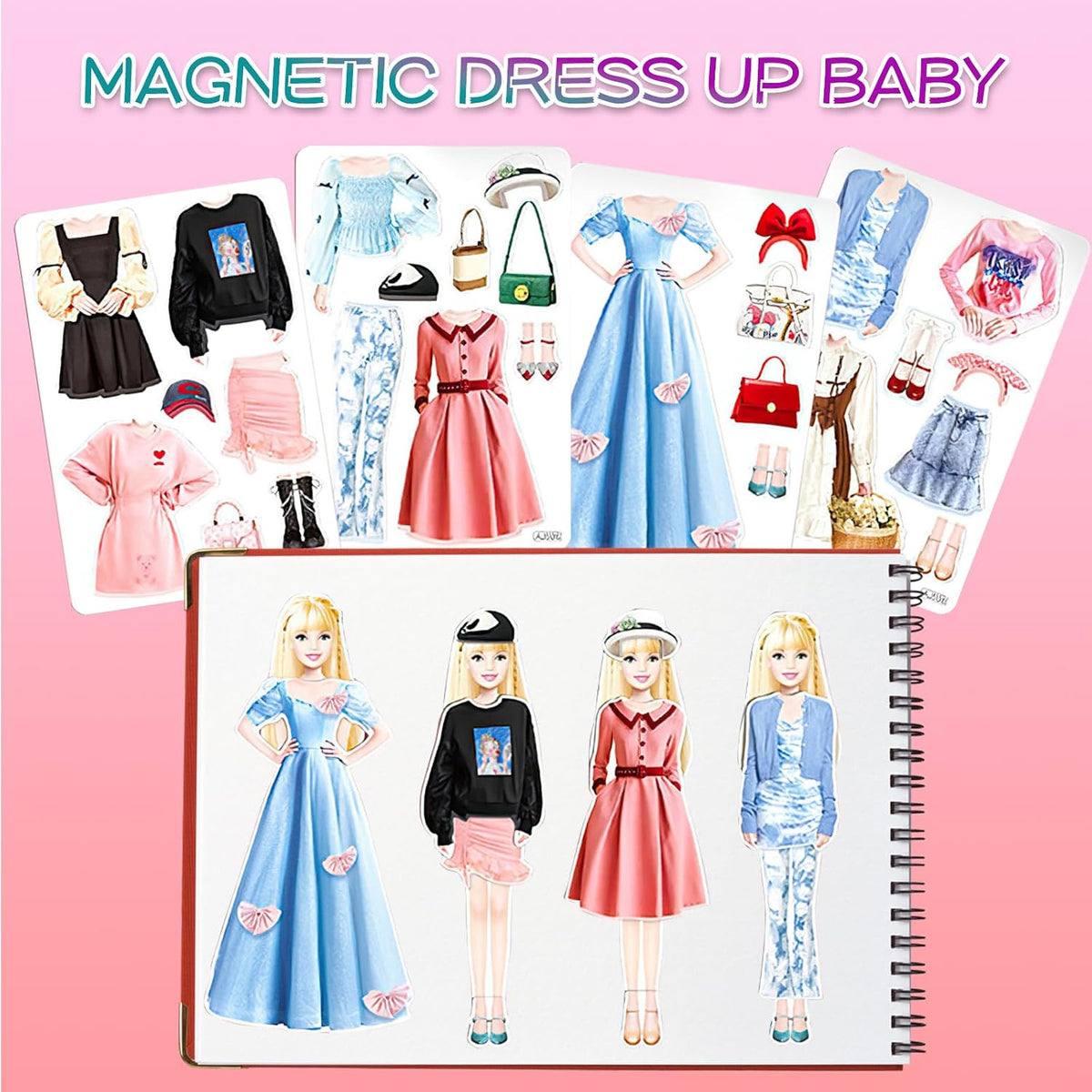 Magnetic Dress Up Paper Dolls - image 3