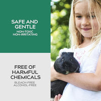 Small Animal Cage Deodorizer Spray – Unscented Natural Mineral Formula to Remove Odors in Hamster, Rabbit, and Guinea Pig Cages – 9 Fl Oz