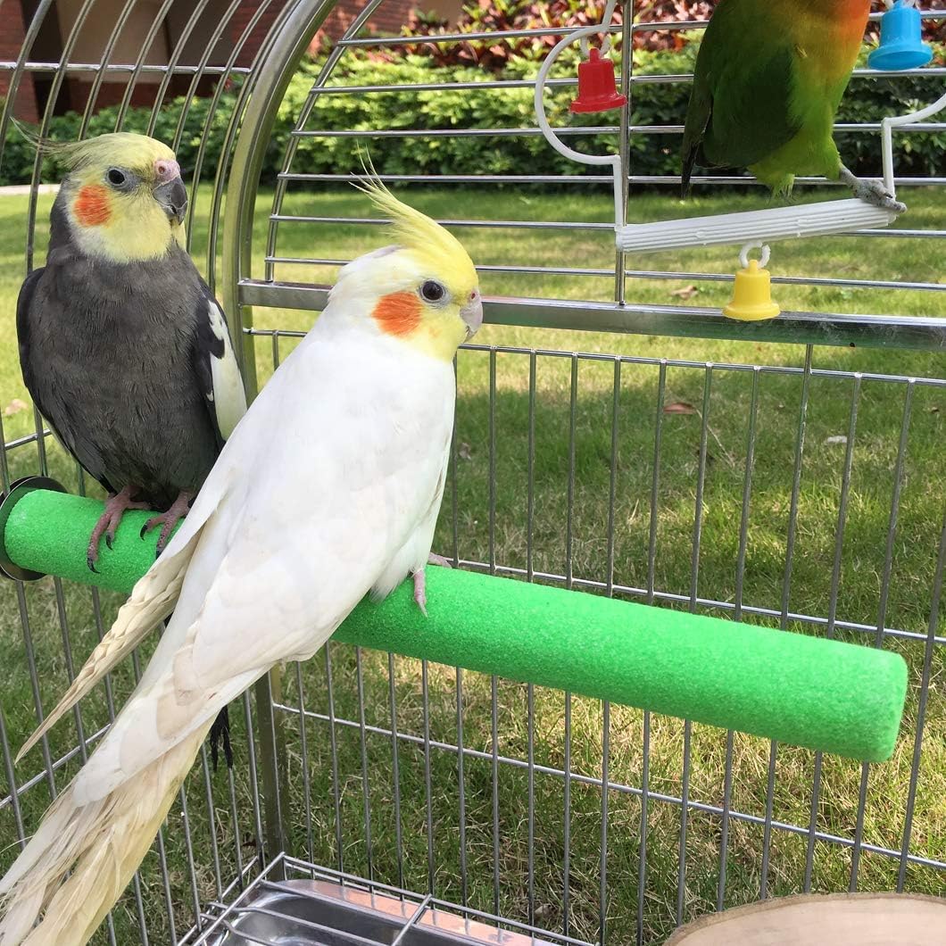 Bird Perch Rough-surfaced Nature Wood Stand Toy Branch for Parrots – Essentials for Birds - Straight Perch / L - image 2