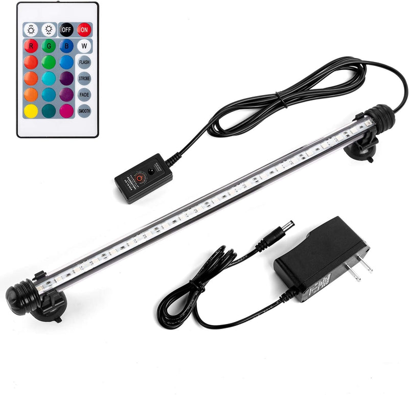 15" Color Changing LED Fish Tank Aquarium Submersible Light