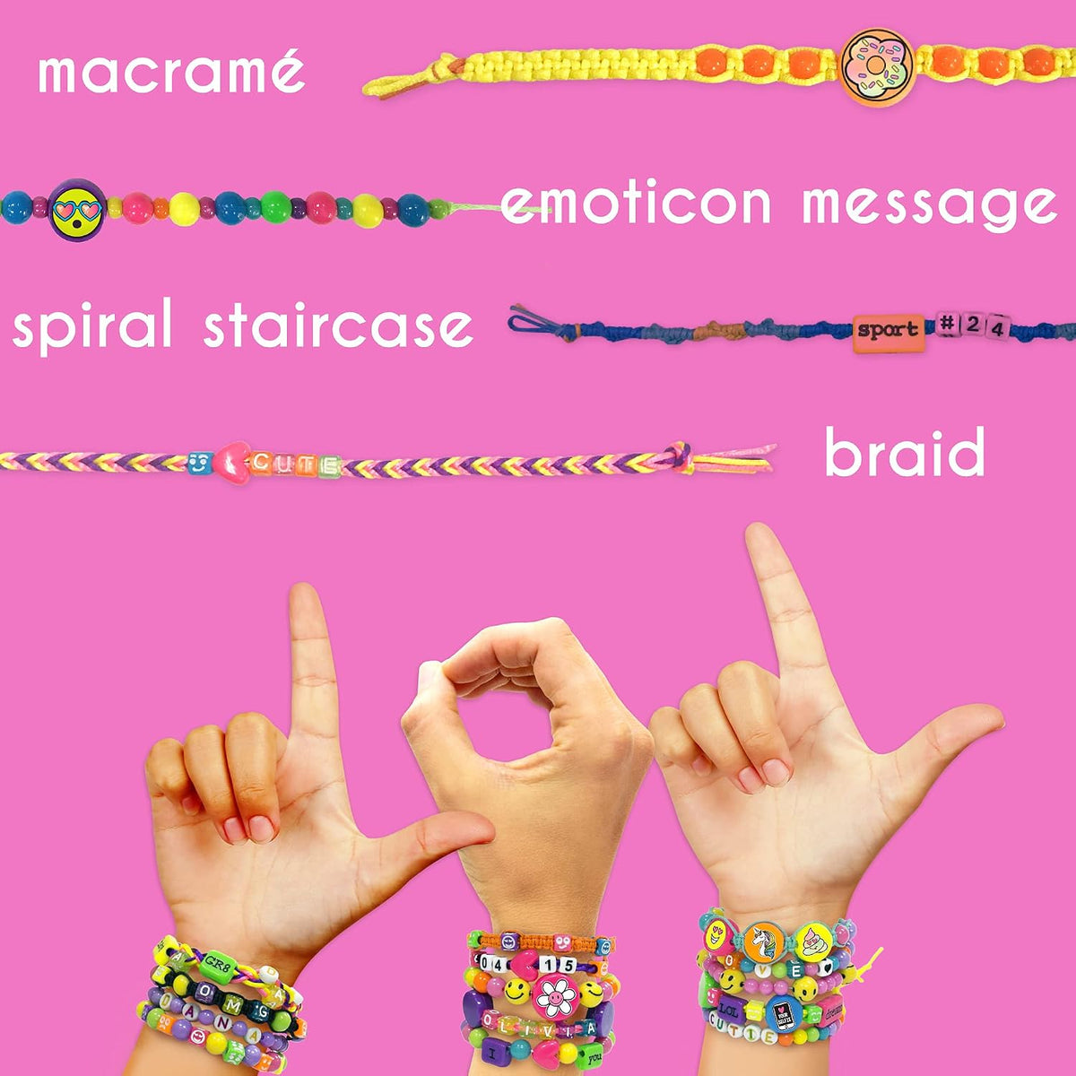 Just My Style ABC Beads by Horizon Group Usa - Message Beads - image 4