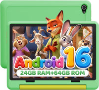 Jeazans 10 inch kids tablet with Android 16, HD screen and parental controls - view 3