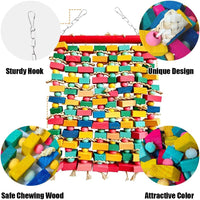 Extra Large Bird Toys for Macaws - COLORFUL - image 3