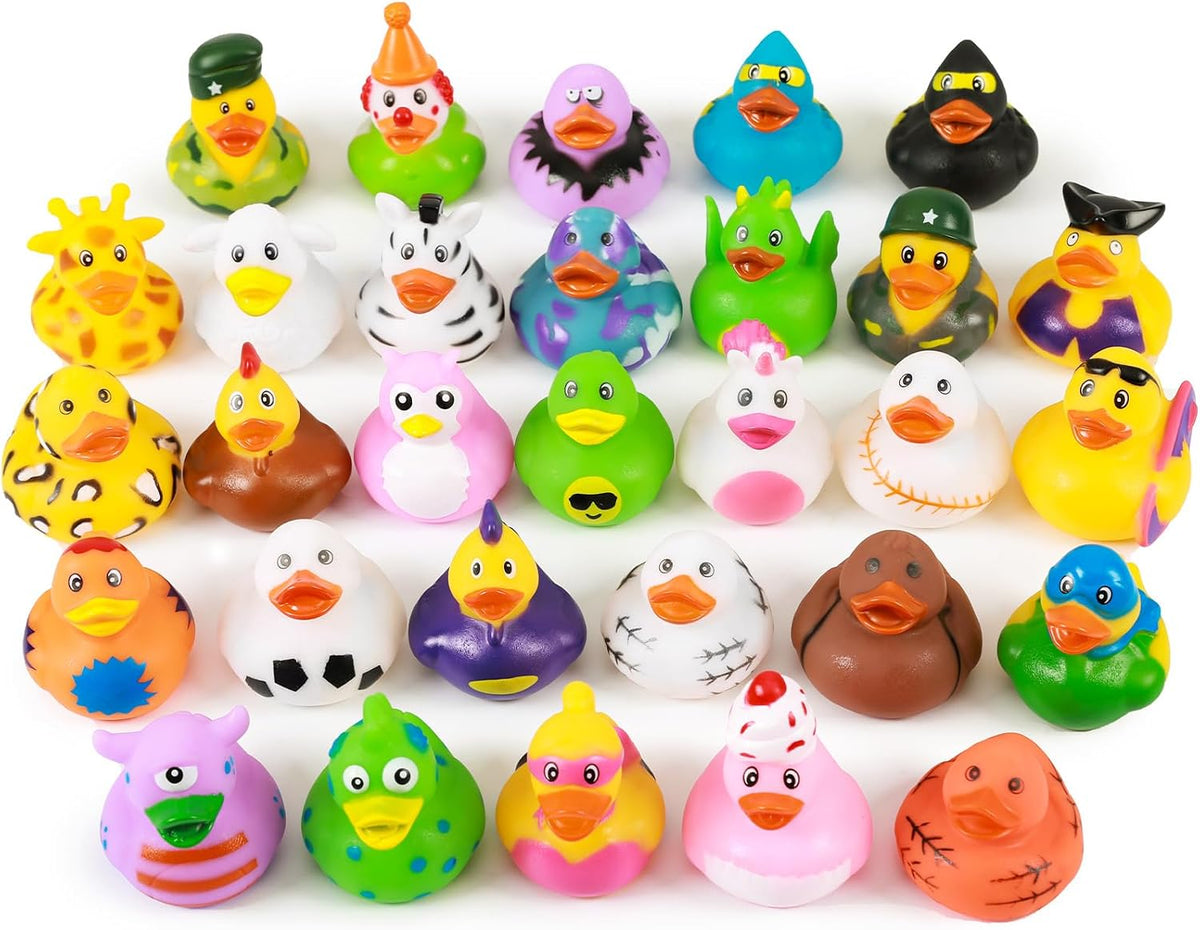 WQTHE 30 Pack Rubber Duck for Jeeps Ducking - Pack of 30 - image 3