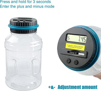 Large Piggy Banks for Adults, Digital Counting Money Jar - Blue - image 3