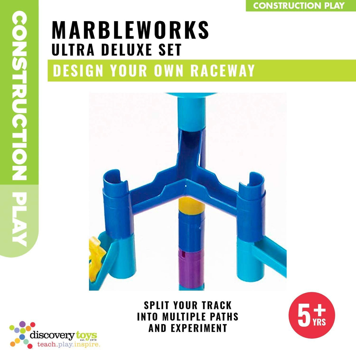 Discovery Toys MARBLEWORKS Marble Run Starter - Ultra Deluxe Set - image 3