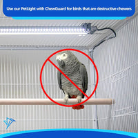 Illuminate Your Bird's World with the Happybird Full Spectrum LED Light - Safe, Easy-to-Install, and Perfect for Soft Bill Birds - BIG FRENCHIES