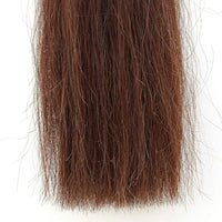 Horse Tail Extensions with Braided Horsehair Loop, Blunt Cut Bottom, 34-36 inches Long and 1 lb Weight (Med Sorrel)