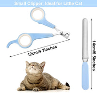 Mudder 4 Pieces Dog Nail Clippers Kit Dog Cat Pets Nail Clipper - image 3