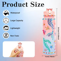 OZOSHINE decorate your own water bottle kit for girls with gem stickers and gift box - view 4