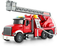 Dwi Dowellin Kid Trucks Toys for Boys Age 3-5 - fire tuck