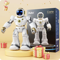 Ruko 1088 Smart Robot Toy for Kids - Gold - image 2